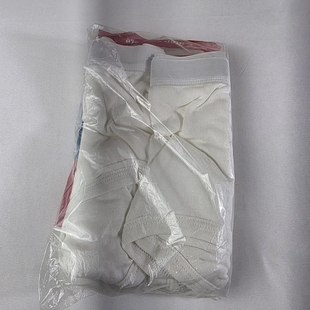 DSCP Mens Briefs Size 36 White 3 Pack Combed Cotton Military Classic USA